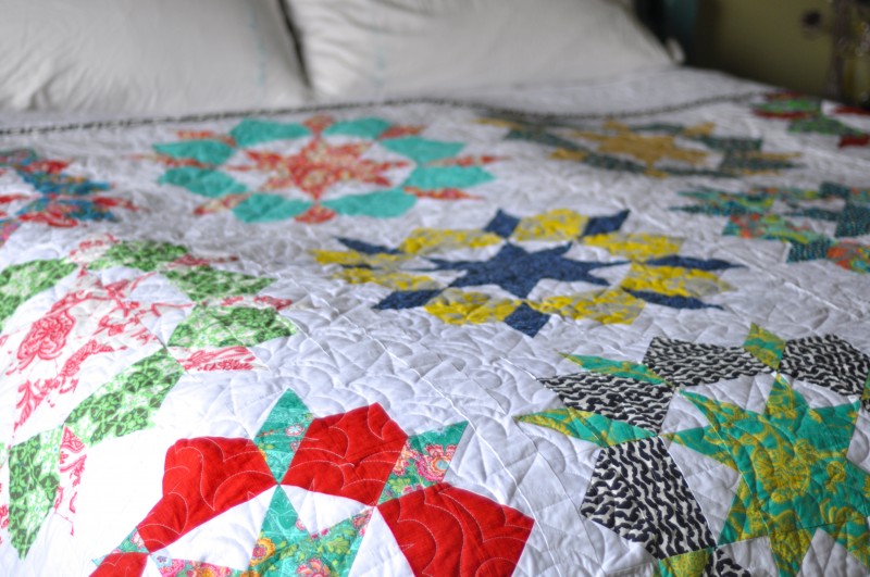 Swooning on the bed